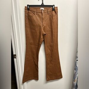Sofia by Sofia Vergara Brown Boot Cut Pants